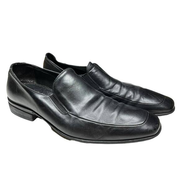 To Boot New York Adam Derrick Black Leather Loafer - Picture 1 of 8